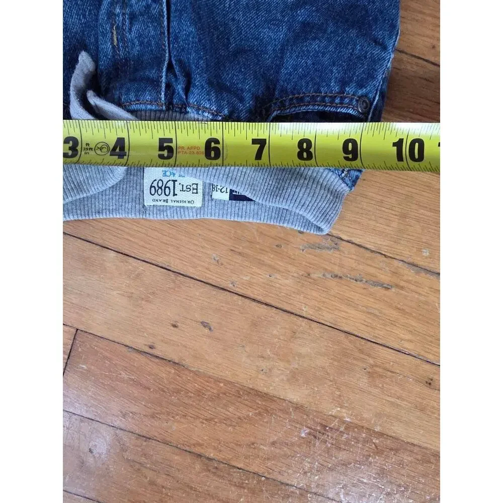 Children place Straight Boy Pants Jeans Jambes Droites 12-18 m blue A001819